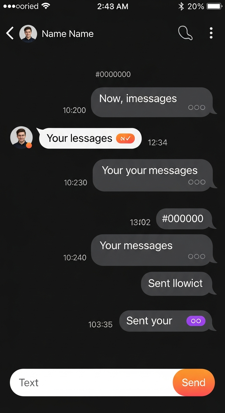modgee chat conversation screen